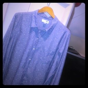 Shirt, deep-denim blue
